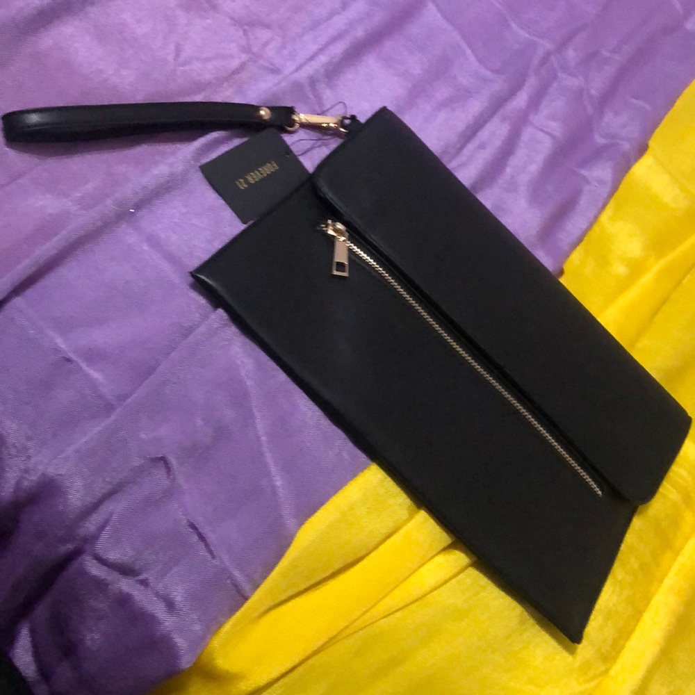 Black clutch/small wrist purse